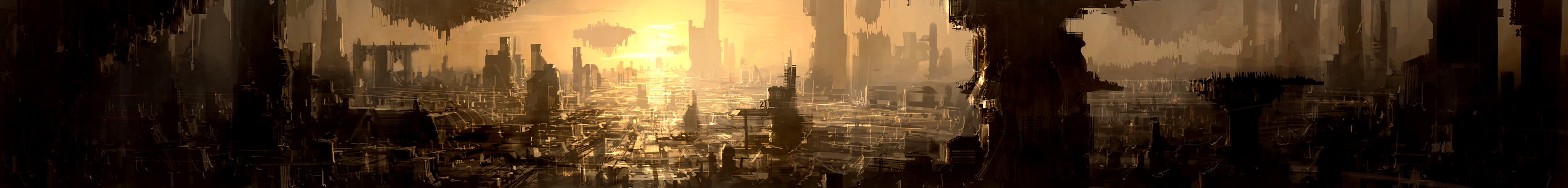 3333x400 Very Long Painting By Artbytheo - Long Painting