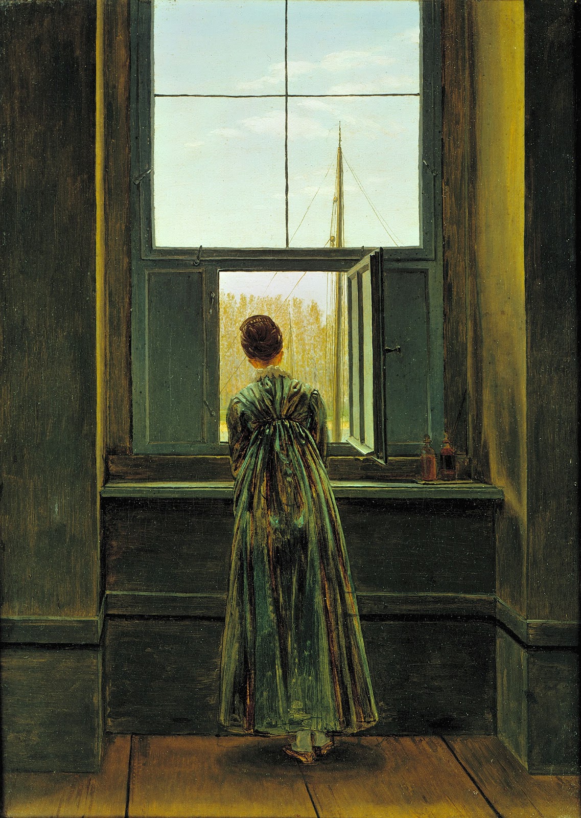 1137x1600 Margaret Buffie's Websitelog Painting With Words - Looking Out The Window Painting