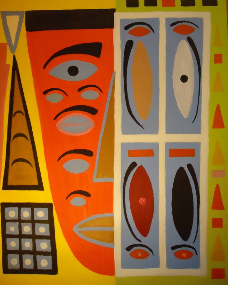 770x963 Saatchi Art Looking Through Window Painting By Kestutis Bunevicius - Looking Out The Window Painting