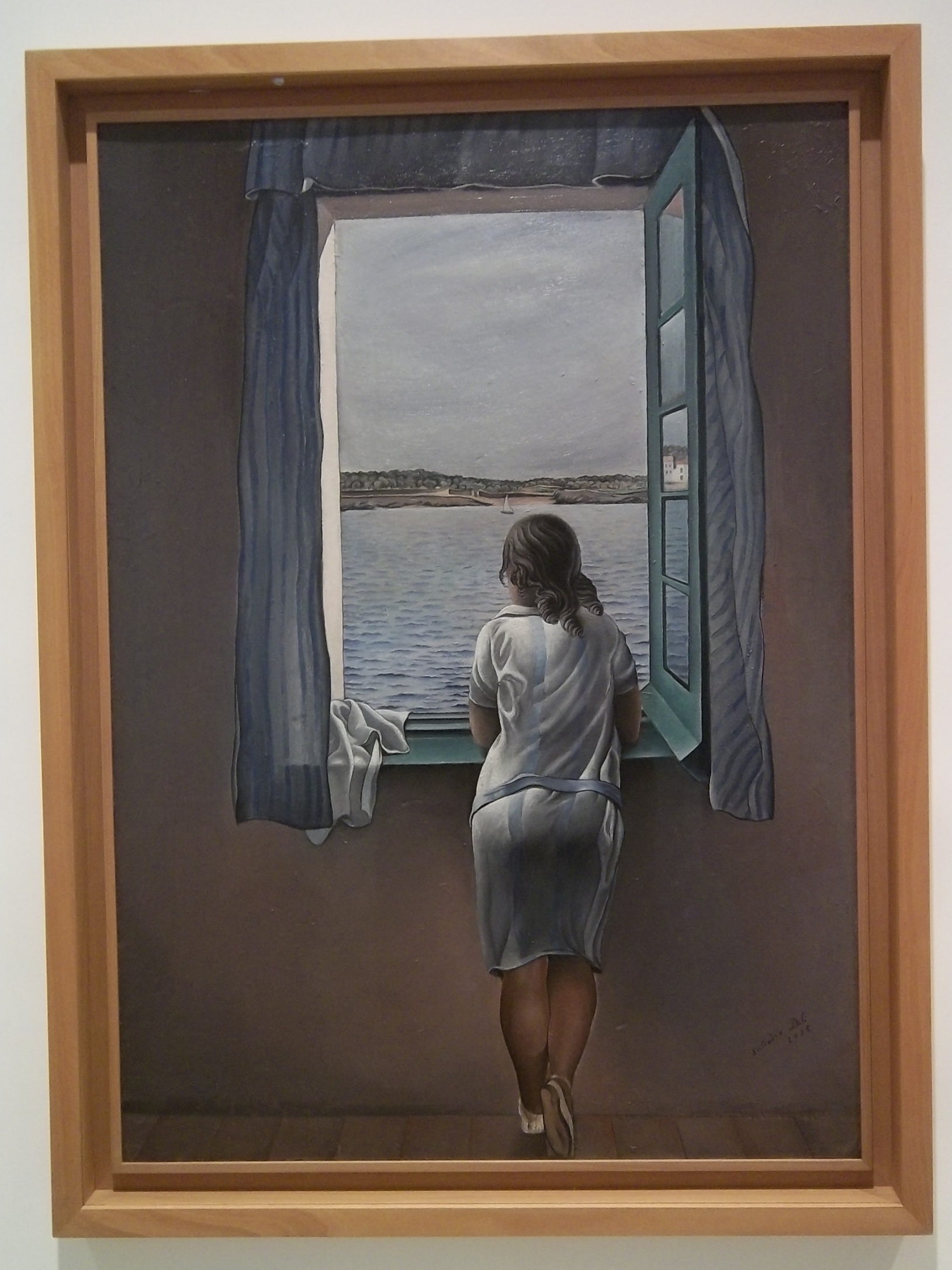 1629x2174 Salvador As A Young Genius The Best Artists - Looking Out The Window Painting