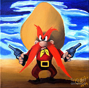 300x299 Looney Tunes Paintings Fine Art America - Looney Tunes Painting