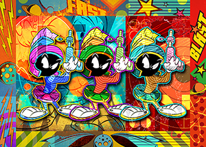 300x215 Chuck Jones Gallery Adds Events Celebrating Marvel, Star Wars - Looney Tunes Painting