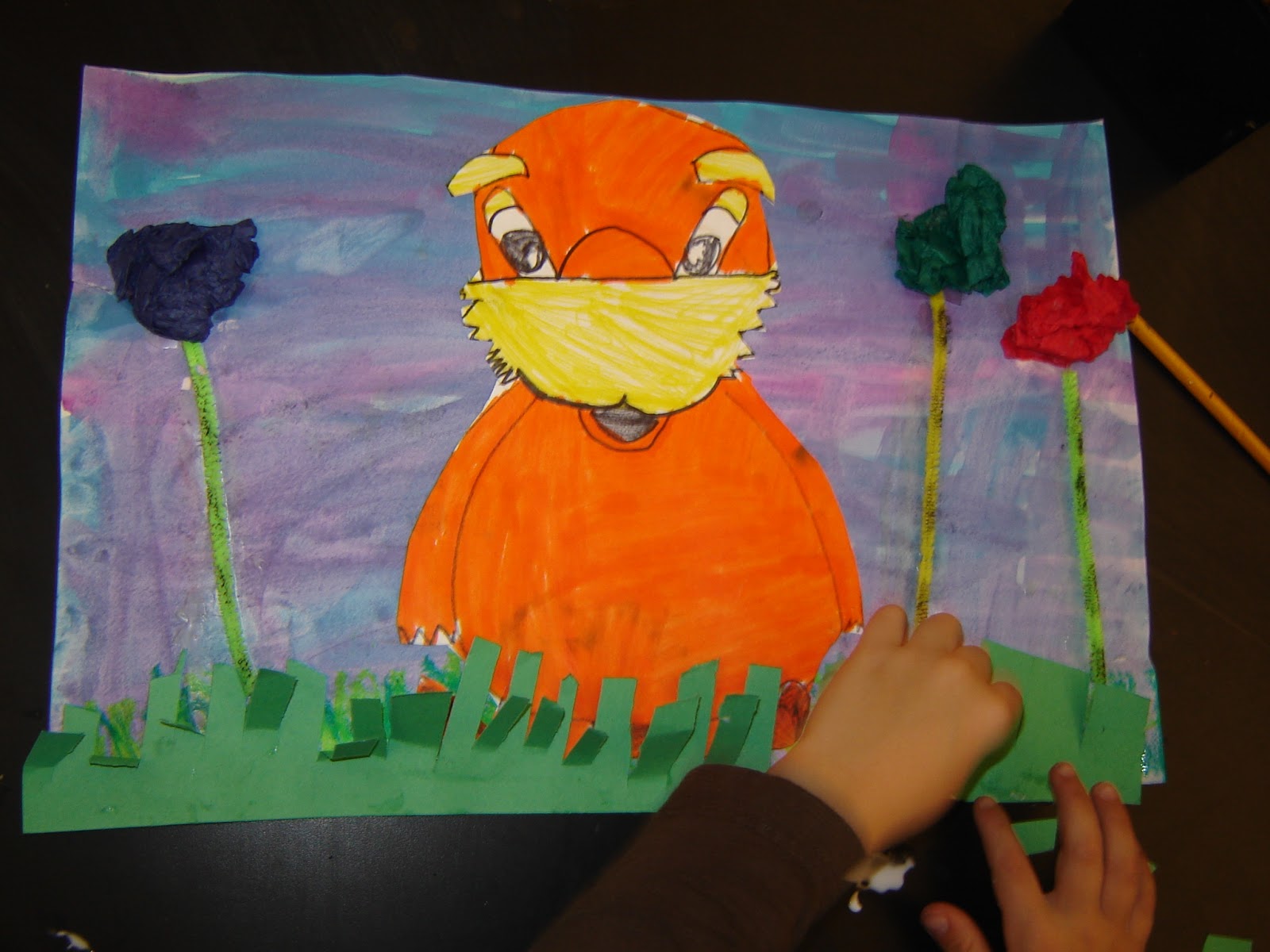 1600x1200 Jamestown Elementary Art Blog 1st Grade Lorax - Lorax Painting