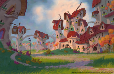 400x261 The Lorax, Visual Development Concept Art! Craig Elliott Gallery - Lorax Painting