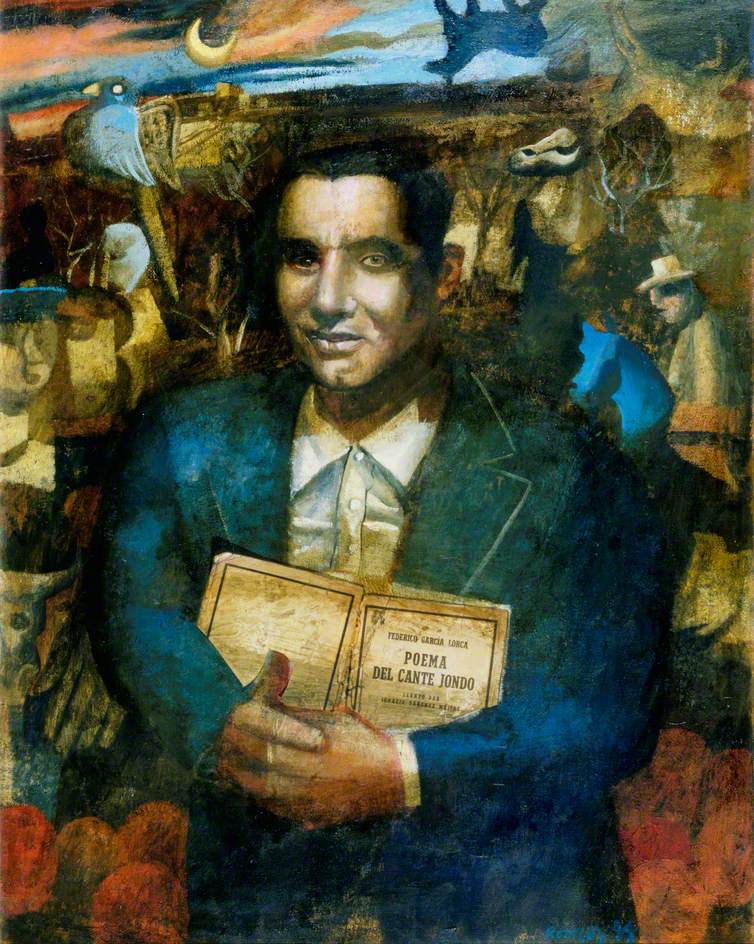 754x944 Icon Of Federico Lorca Art Uk - Lorca Painting