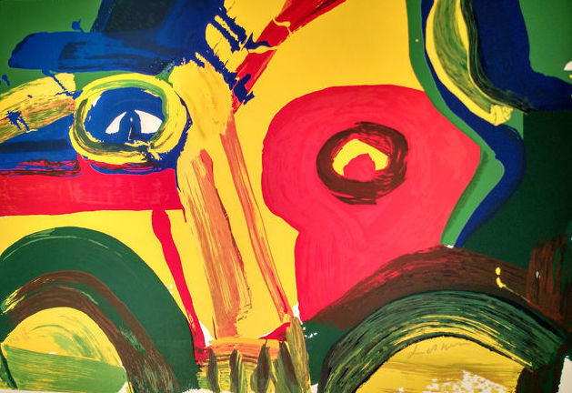 629x432 Bengt Lindstrom - Lorca Painting