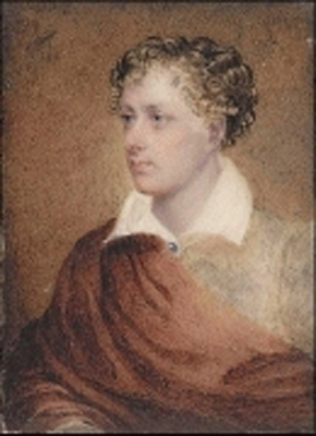 290x400 Philip Mould Historical Portraits Lord Byron James Holmes - Lord Byron Painting