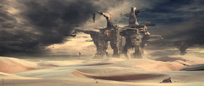 800x339 The Gorgeous Matte Paintings That Made Lord Of The Rings And Fifth - Lord Of The Rings Painting