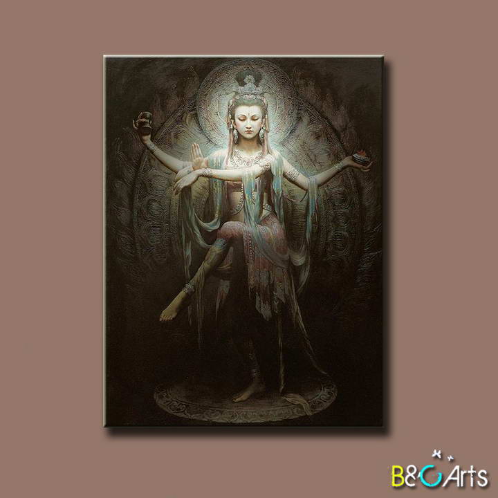 720x720 Factory Wholesale Good Quality Lord Shiva Oil Painting On Canvas - Lord Shiva Painting