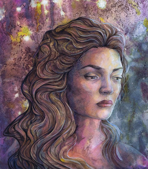 600x682 Lorde Painting By Dawndelver - Lorde Painting