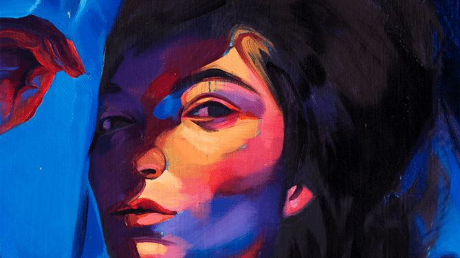 669x376 Lorde Melodrama Review - Lorde Painting