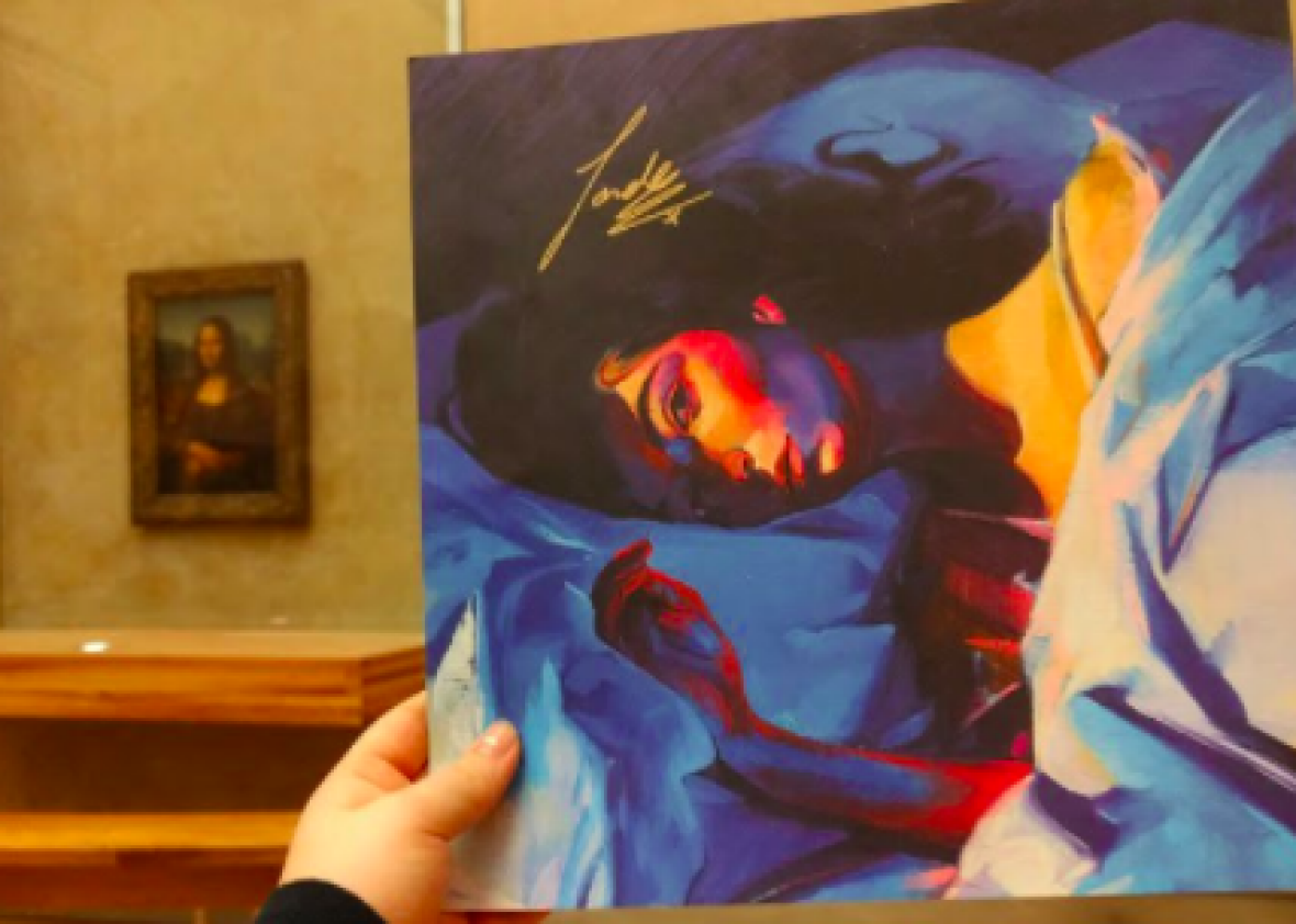 1180x842 Lorde's Melodrama Takes Its Rightful Place In The Louvre - Lorde Painting