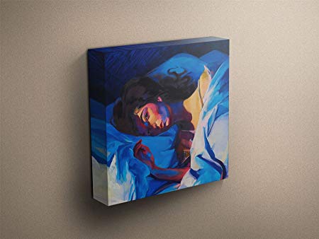 450x338 Lorde Melodrama Cover Art Stretched Amp Mounted Canvas Art Print - Lorde Painting