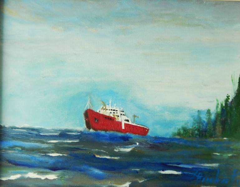 770x599 Saatchi Art Protector Painting By Lorenz Brochert - Lorenz Painting