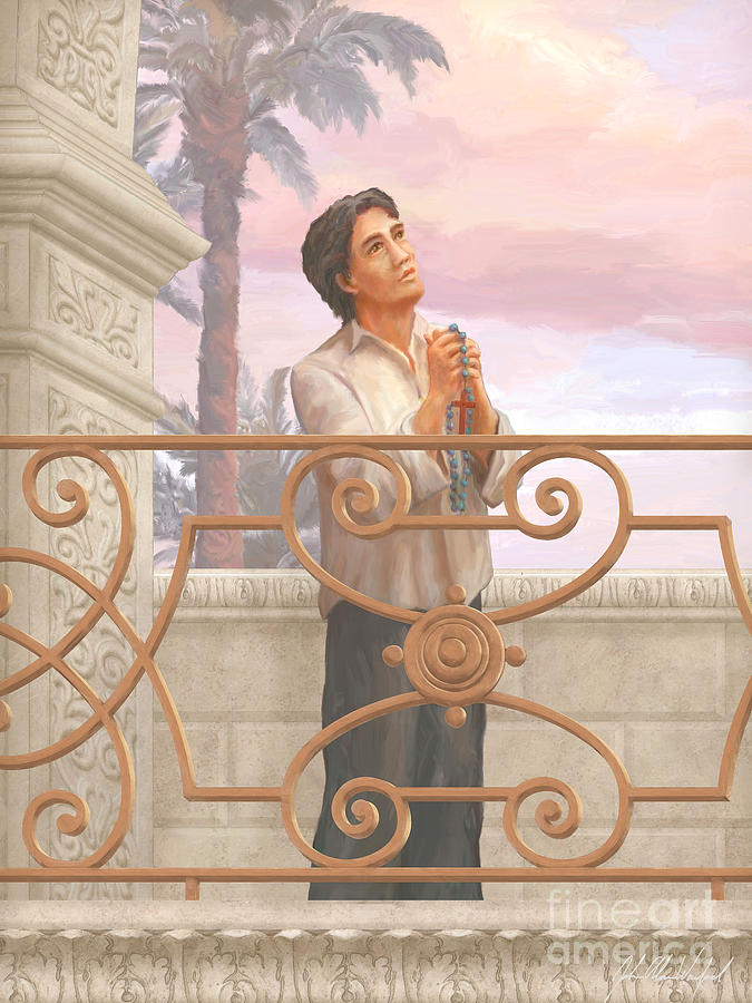 675x900 Saint Lorenzo Ruiz Painting By John Alan Warford - Lorenzo Painting