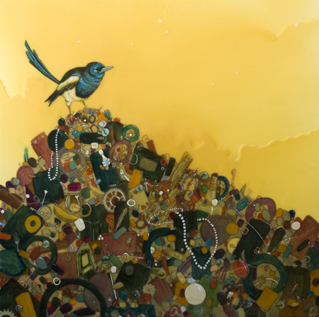 450x447 Art By Jenny Keith - Lost And Found Painting