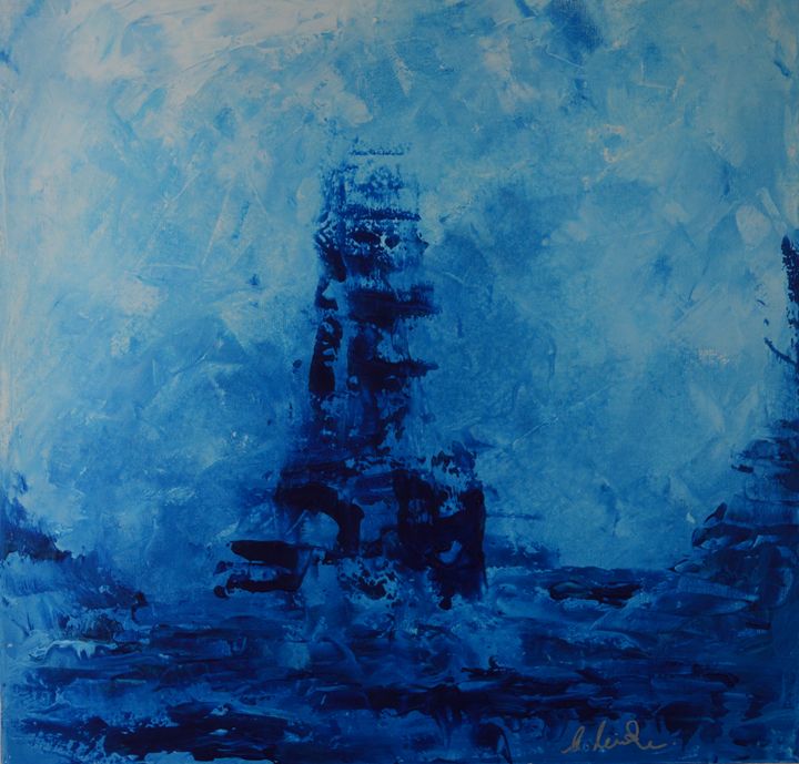 720x689 Lost - Lost At Sea Painting