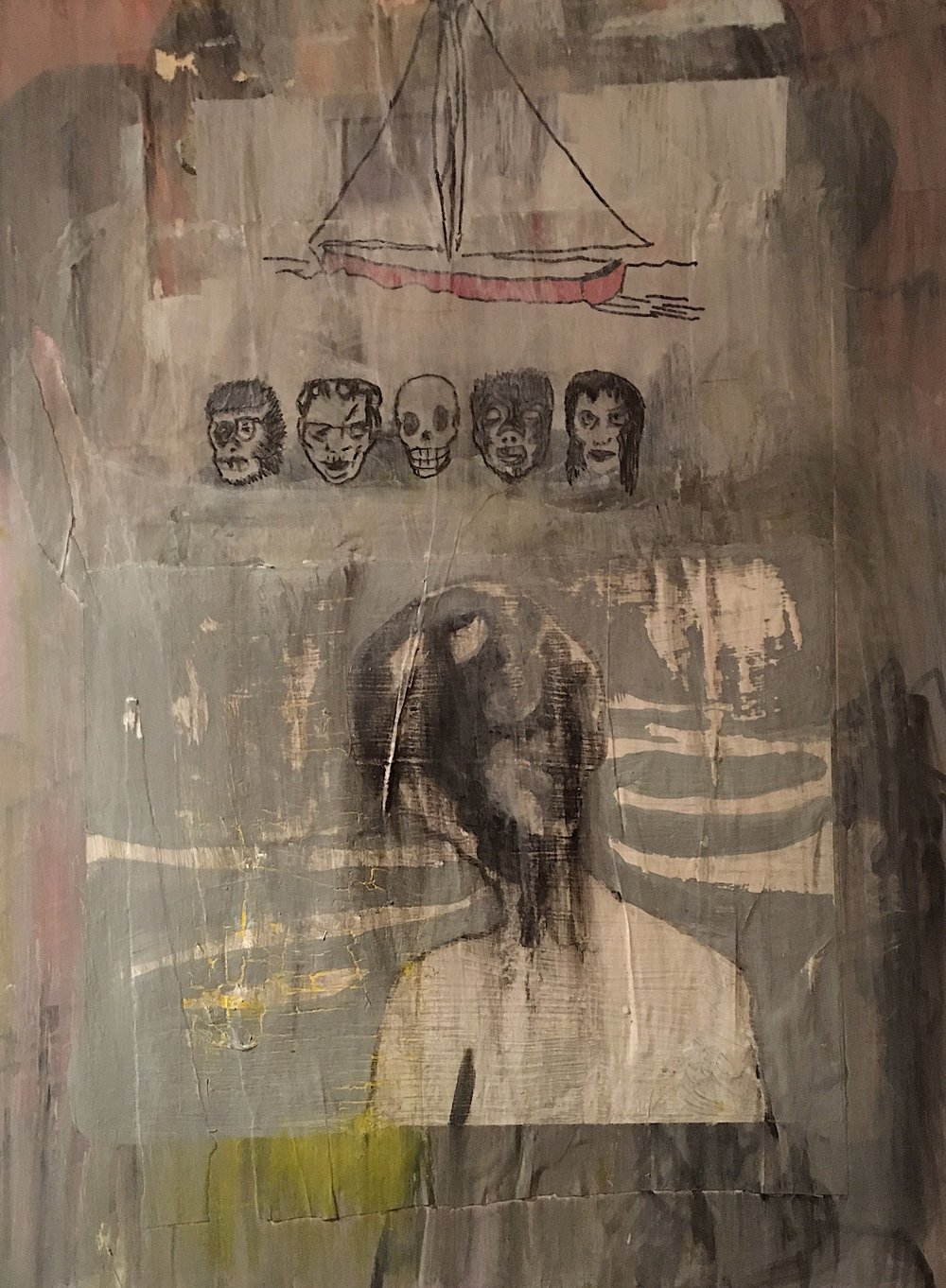 1000x1362 Lost - Lost At Sea Painting