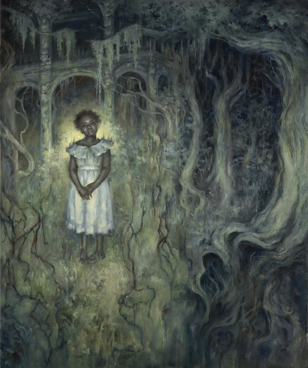 1000x1193 Lost Girl Kristina Carroll Art - Lost Girl Painting