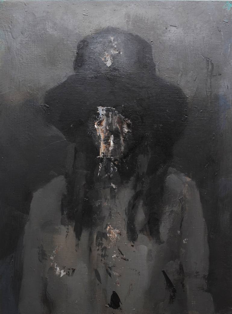 770x1042 Saatchi Art Lost Girl Painting By Jean Luc Almond - Lost Girl Painting