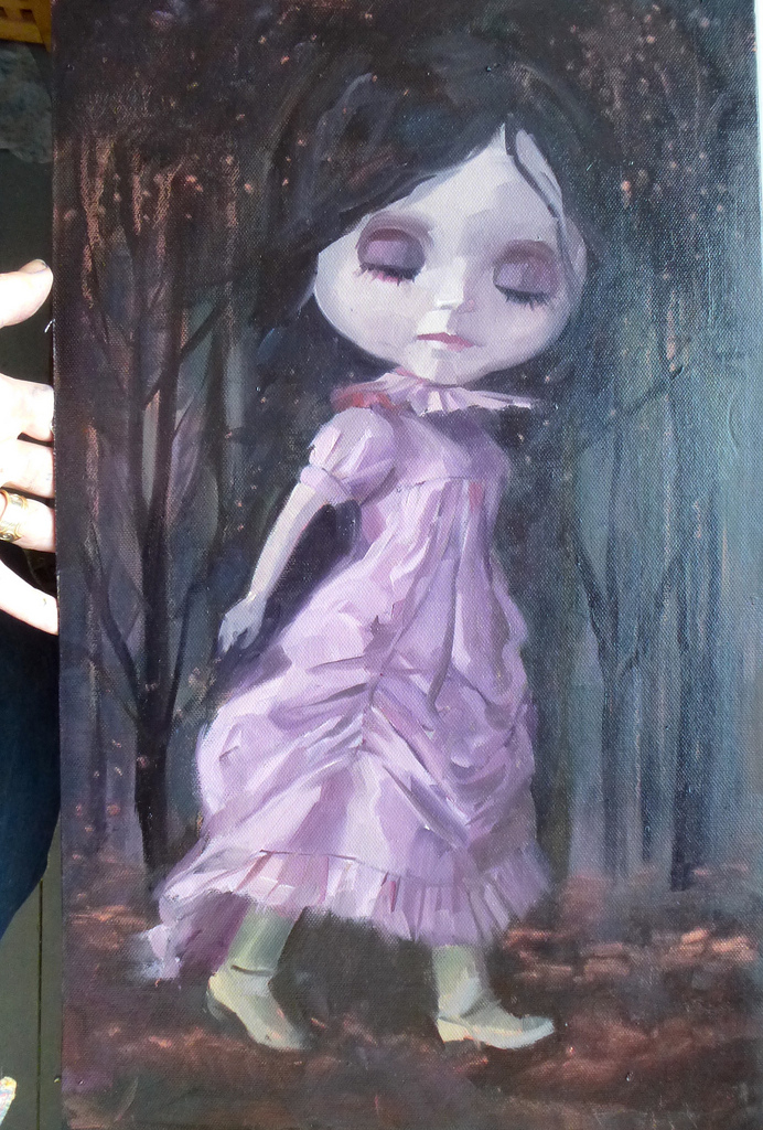 692x1024 Tiff's Lost Girl Painting Tiff From Squeakymonkey Sent Me - Lost Girl Painting