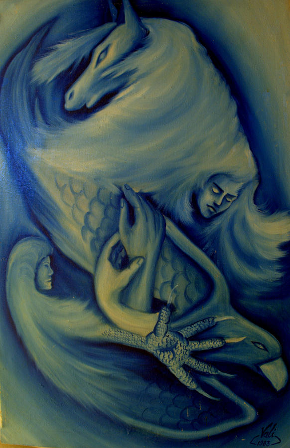 582x900 Lost Love Painting By Geamail Cugeac - Lost Love Painting