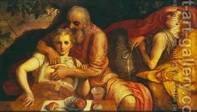 400x228 Lot And His Daughters Frans, The Elder Floris Reproduction 1st - Lot And His Daughters Painting