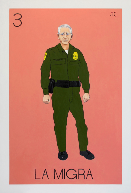 434x640 Javier Carrillo - Loteria Painting