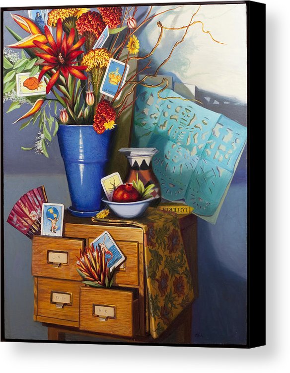 584x750 Loteria Canvas Print Canvas Art By Lydia Martin - Loteria Painting