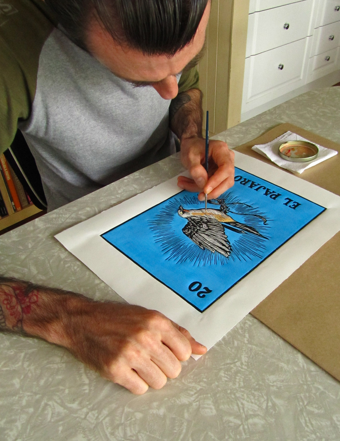 1181x1535 Cards Against The Grain - Loteria Painting