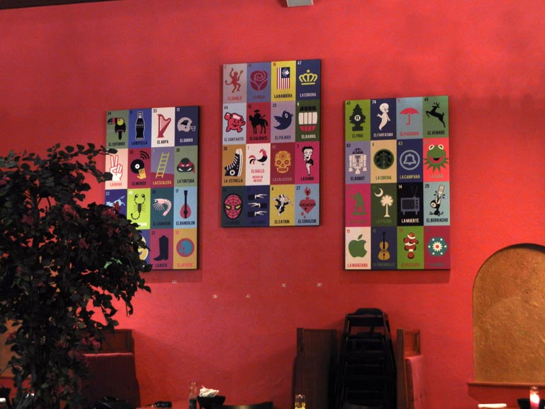 768x576 Scott Partridge - Loteria Painting