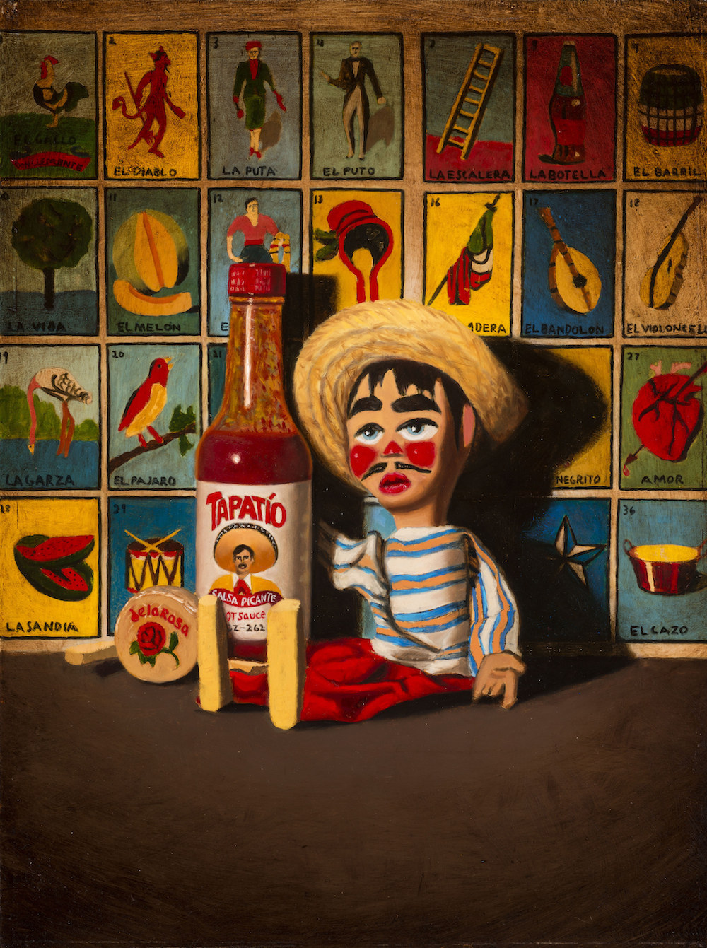 1000x1341 An Artist Made Stunning Paintings Featuring Iconic Cards - Loteria Painting