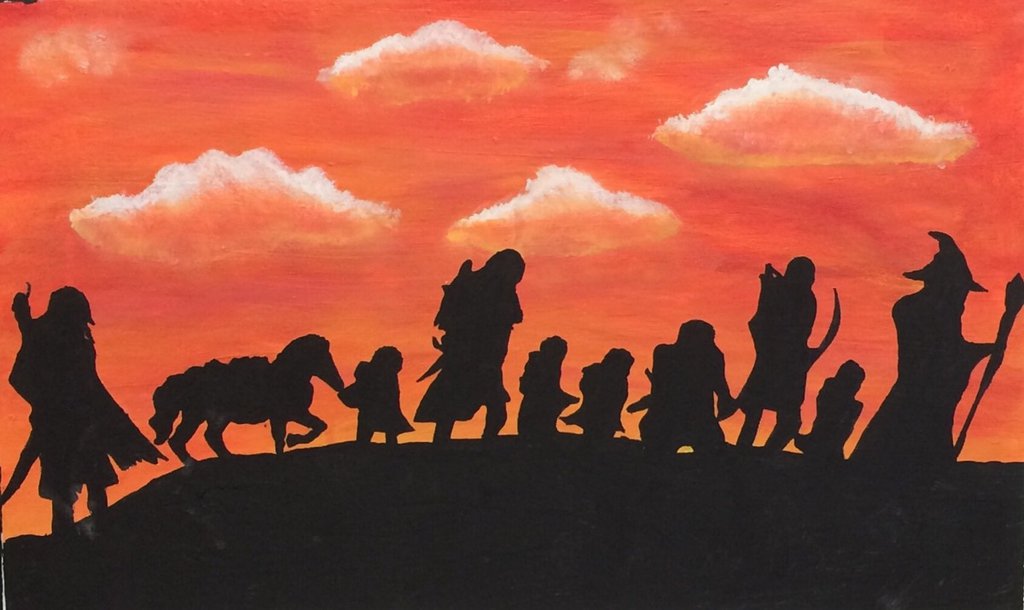 1024x610 Lotr - Lotr Painting