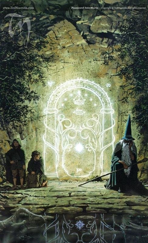 487x800 Lotr Art - Lotr Painting