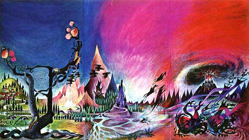 500x282 Lotr Cover Painting Hobbit Movie News And Rumors - Lotr Painting