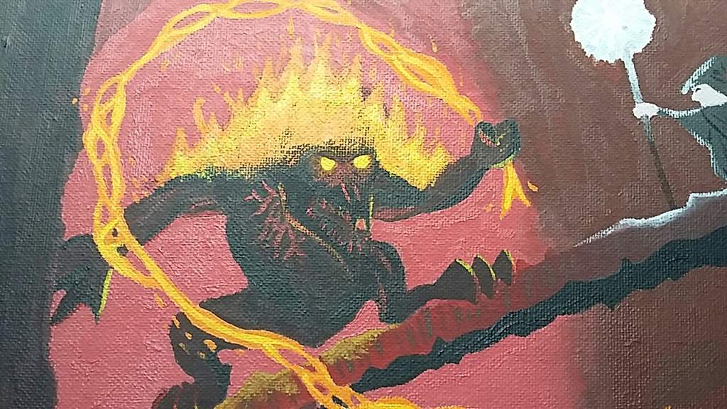 1024x576 Balrog - Lotr Painting