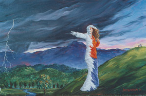 300x197 Lot's Wife - Lots Wife Painting