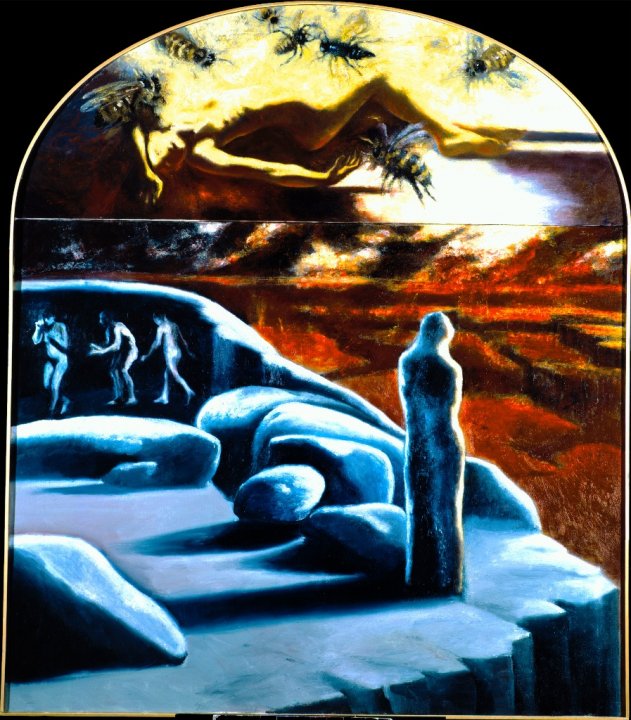 631x720 Janet Shafner - Lots Wife Painting