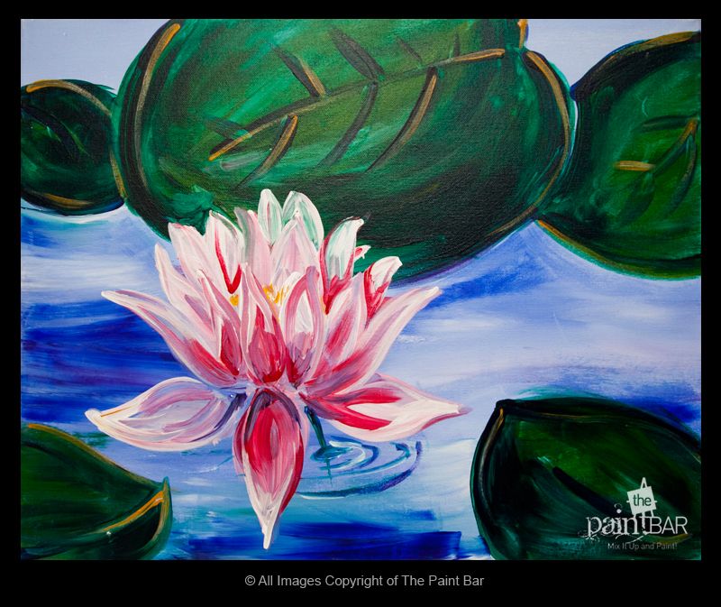 800x673 Lotus Blossom Painting Paintings - Lotus Blossom Painting