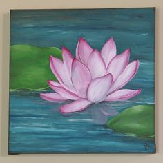 236x236 Art Valentina Valevskaya - Lotus Flower Acrylic Painting