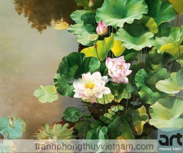 359x300 Pin By Sumita Maity On Lotus Artwork And Paintings - Lotus Oil Painting