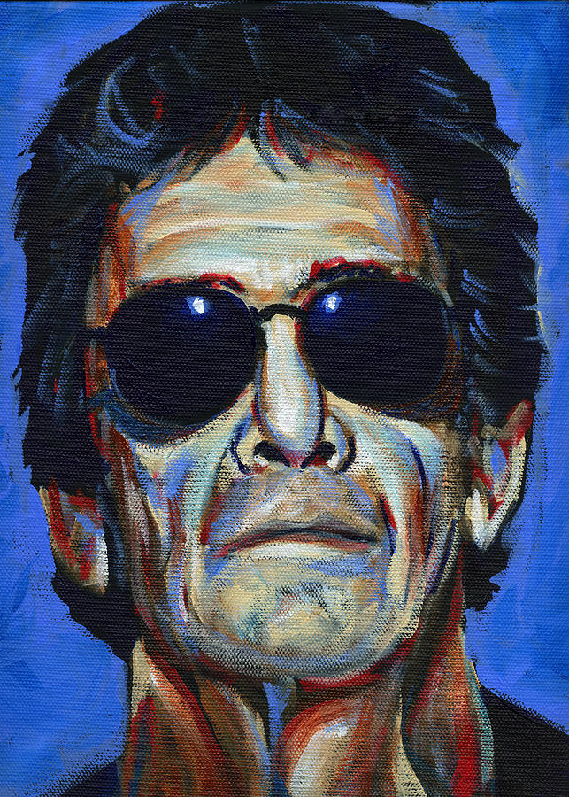 643x900 Lou Reed Painting By Buffalo Bonker - Lou Reed Painting
