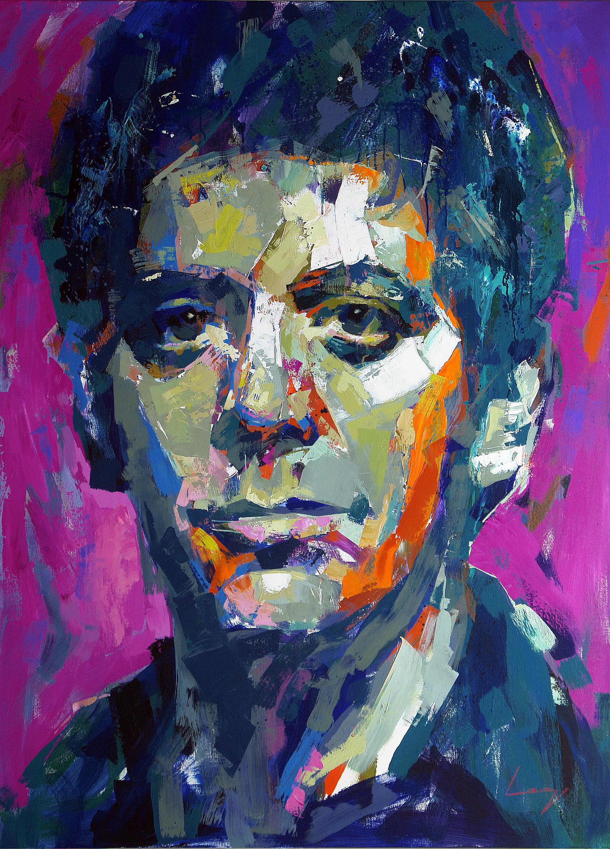 2020x2812 Lou Reed - Lou Reed Painting