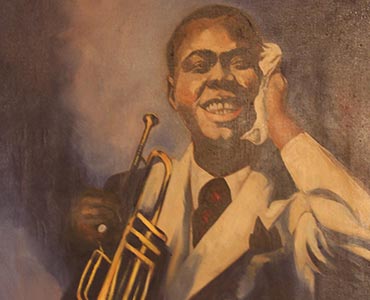 370x300 Museum Collections - Louis Armstrong Painting