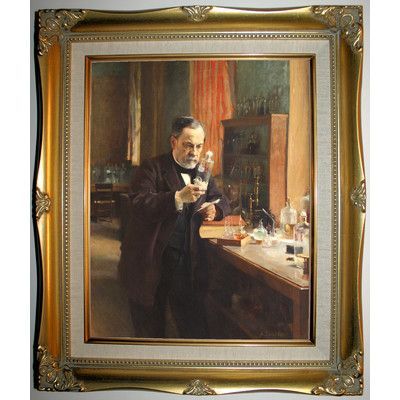 400x400 Historic Art Gallery - Louis Pasteur Painting