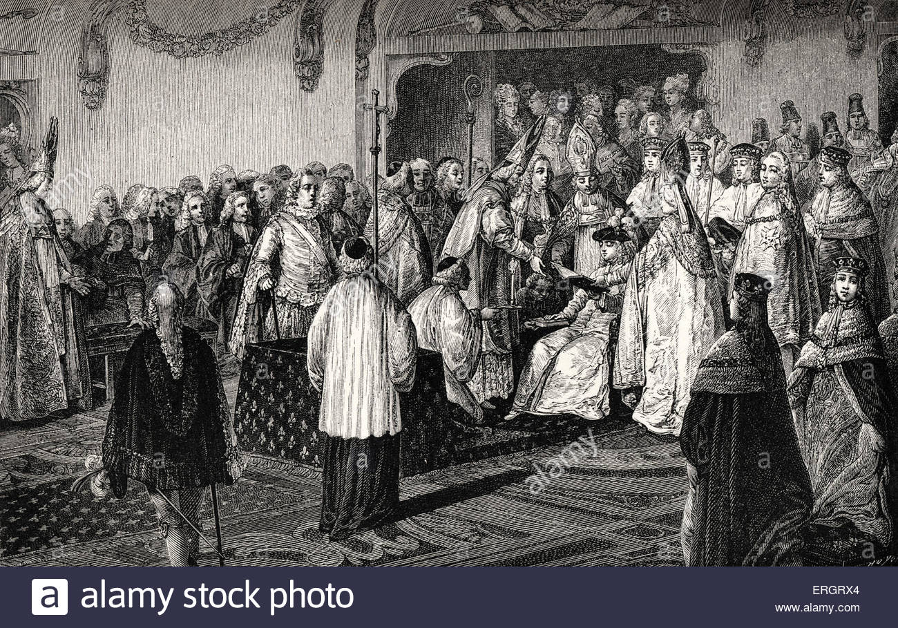 1300x909 Louis Xvi Taking The Coronation Oath - Louis Xvi Painting