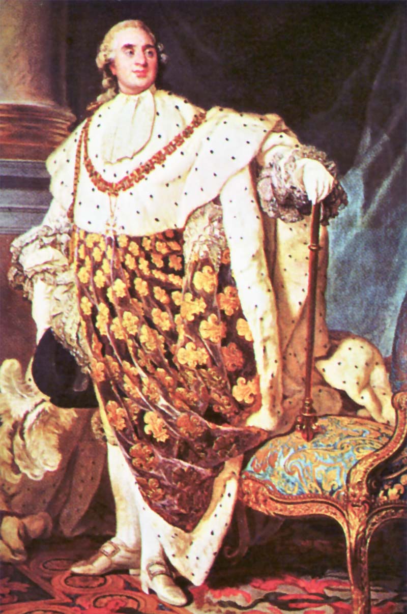 800x1207 Marie Antoinette Louis Xvi Portraits Lucky Palm Graphics - Louis Xvi Painting