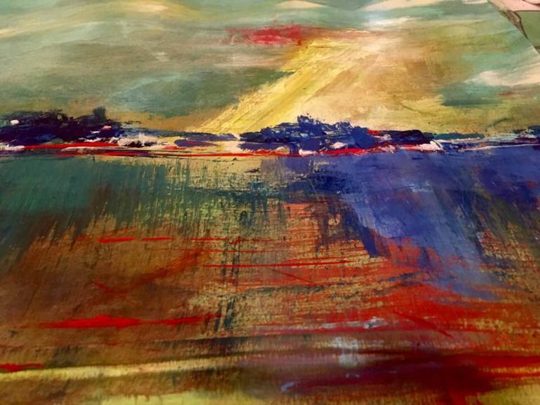 770x578 Saatchi Art On The Water Near Lafayette, Louisiana Painting By Ed - Louisiana Painting