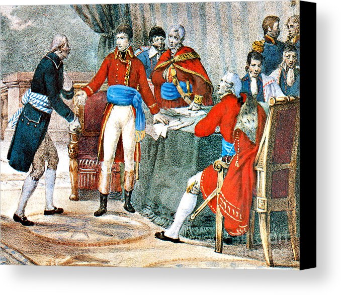 678x587 Louisiana Purchase, 1803 Canvas Print Canvas Art By Photo - Louisiana Purchase Painting