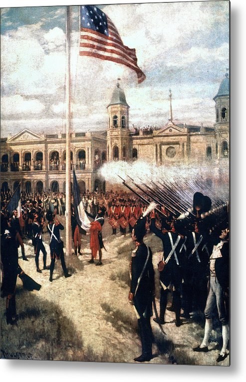 493x763 Louisiana Purchase, 1803 Metal Print By Granger - Louisiana Purchase Painting